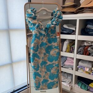 eliya the label blue dress ANNALISE DRESS main image 1